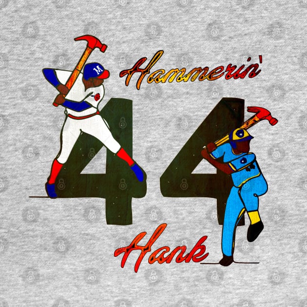 Hammerin' Hank Aaron • The Milwaukee Hammer by The MKE Rhine Maiden